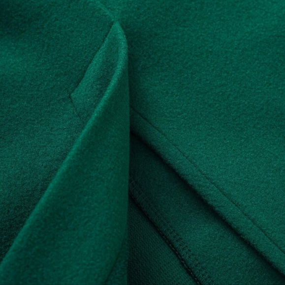 Plain Double-Breasted Women Simple Long Sleeve Long Coat - Picture 5 of 5